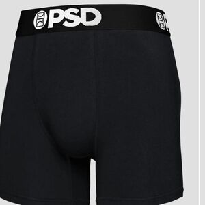 PSD Solids Boxer Briefs- Black